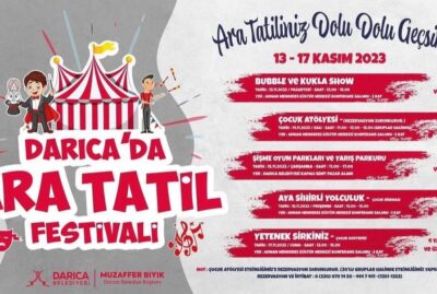 Darıca'da Ara Tatil Festivali