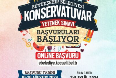 Kocaeli Büyükşehir Belediyesi Konservatuvar Yetenek Sınavı