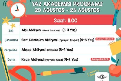 YAZ AKADEMİSİ PROGRAMI