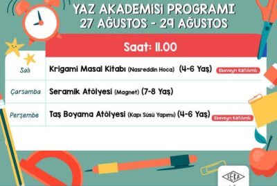 YAZ AKADEMİSİ PROGRAMI