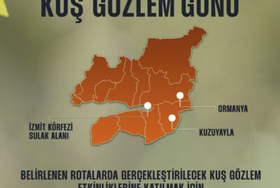 DÜNYA KUŞ GÖZLEM GÜNÜ – KOCAELİ ÖZEL PROGRAMI